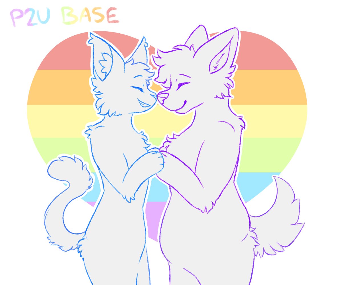 dragontoons's tweet photo. new furry base available for PRIDE MONTH! :D more info in the comments! #furry #furries #pride #gay https://t.co/rtGwIer6eY