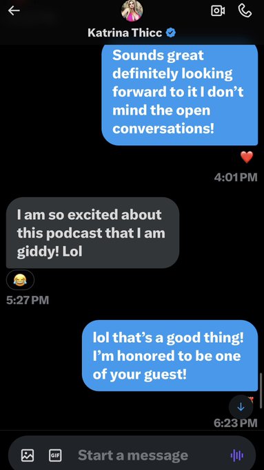 Im so thrilled for the  new podcast @katrinathicc is hosting ? I’ll be a guest June 19th 7pm central