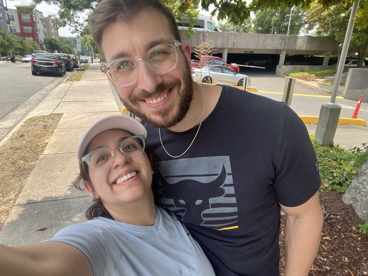 A year ago today Joe and I moved to Durham, 1 week after my defense and with less than a week before my first day as a postdoc. What a journey!