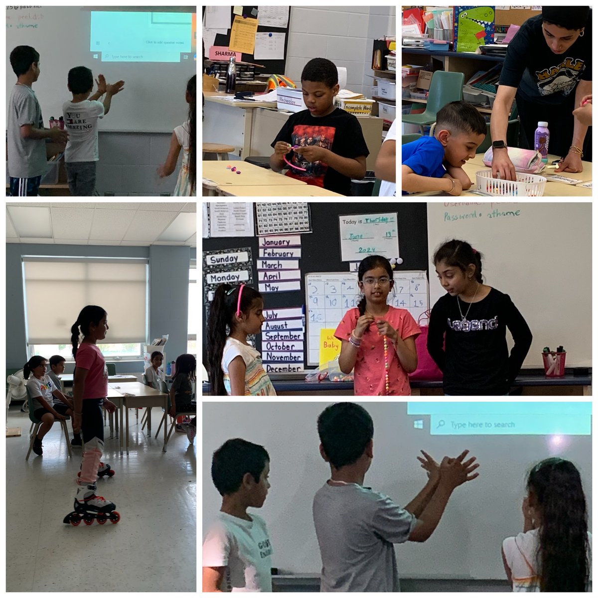 jrleduc22's tweet photo. Huge shoutout to Ms. Sharma’s grade 2 class for their amazing talent show! From dancers, singers, artists, skaters, gymnasts, beaders, hand-puppeteers – you name it, they rocked it! 🌟🌟🌟#TalentShow #Grade2Rocks @RedWillowPS @PeelSchools @ZohrinM @AtheiaGrant @RsharmaKR5 https://t.co/zcMcclrry2