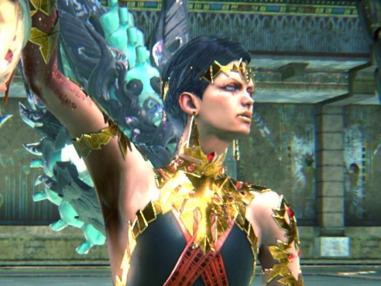 VideoGameArmpit's tweet photo. Jeanne armpits in Bayonetta 3 https://t.co/9MWGqdNUHN