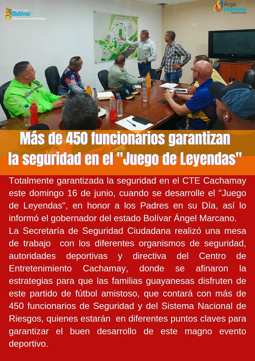 SSC_BOLIVAR's tweet photo. El CTE Cachamay se viste de Vinotinto!
.
@NicolasMaduro 
@amarcanopsuv https://t.co/JTQ8HIHX5H