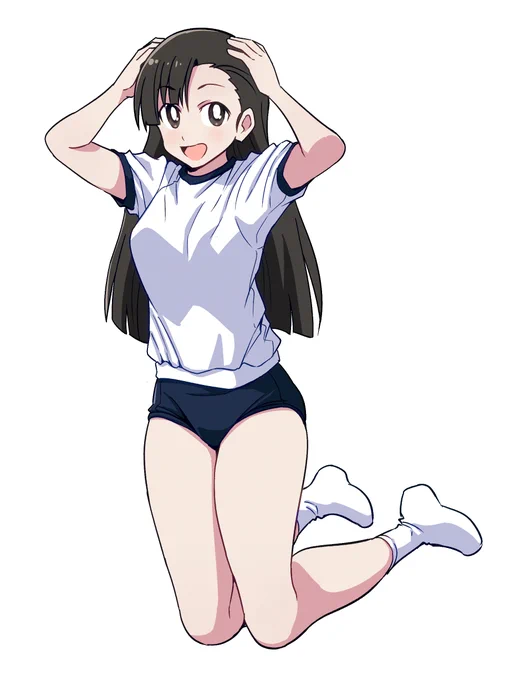 西絹代 ブルマ 