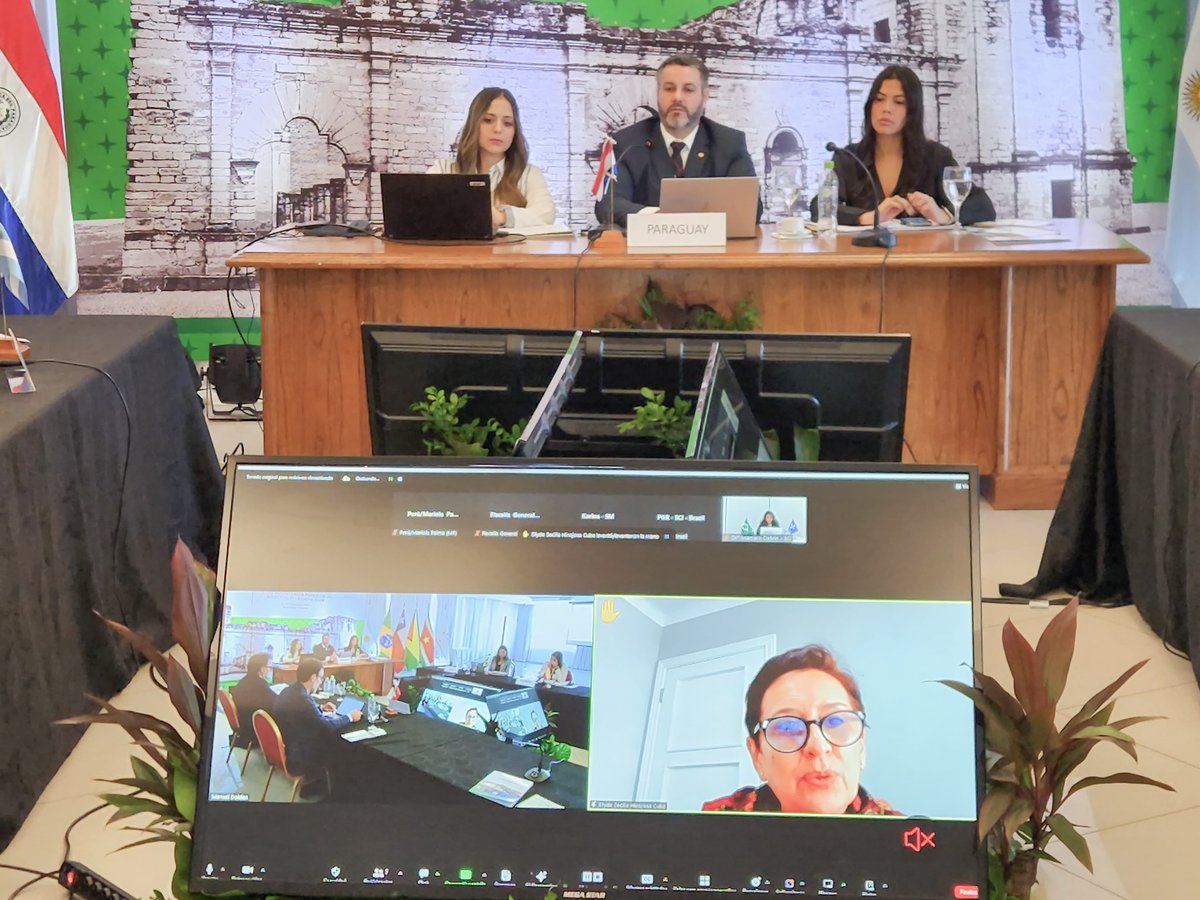 REMPM_Oficial's tweet photo. AYER‼️ se dio inicio a la Reunión de la Comisión Técnica de la XXXV #REMPM con la presencia de los delegados de las Unidades de Cooperación de los Ministerios Públicos del Mercosur, cuyo eje central es la lucha contra las Finanzas del Crimen. https://t.co/5ERlYhe8IP