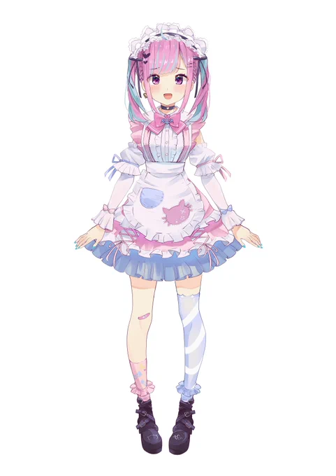 第2予想 ゆめかわ地雷メイドあくたん#あくあーと #湊あくあ新衣装予想 