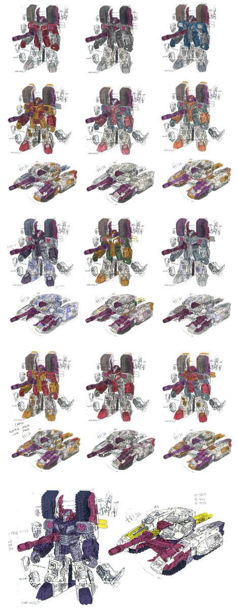 tfwiki's tweet image. #Transformers: Armada Galvatron color tests.