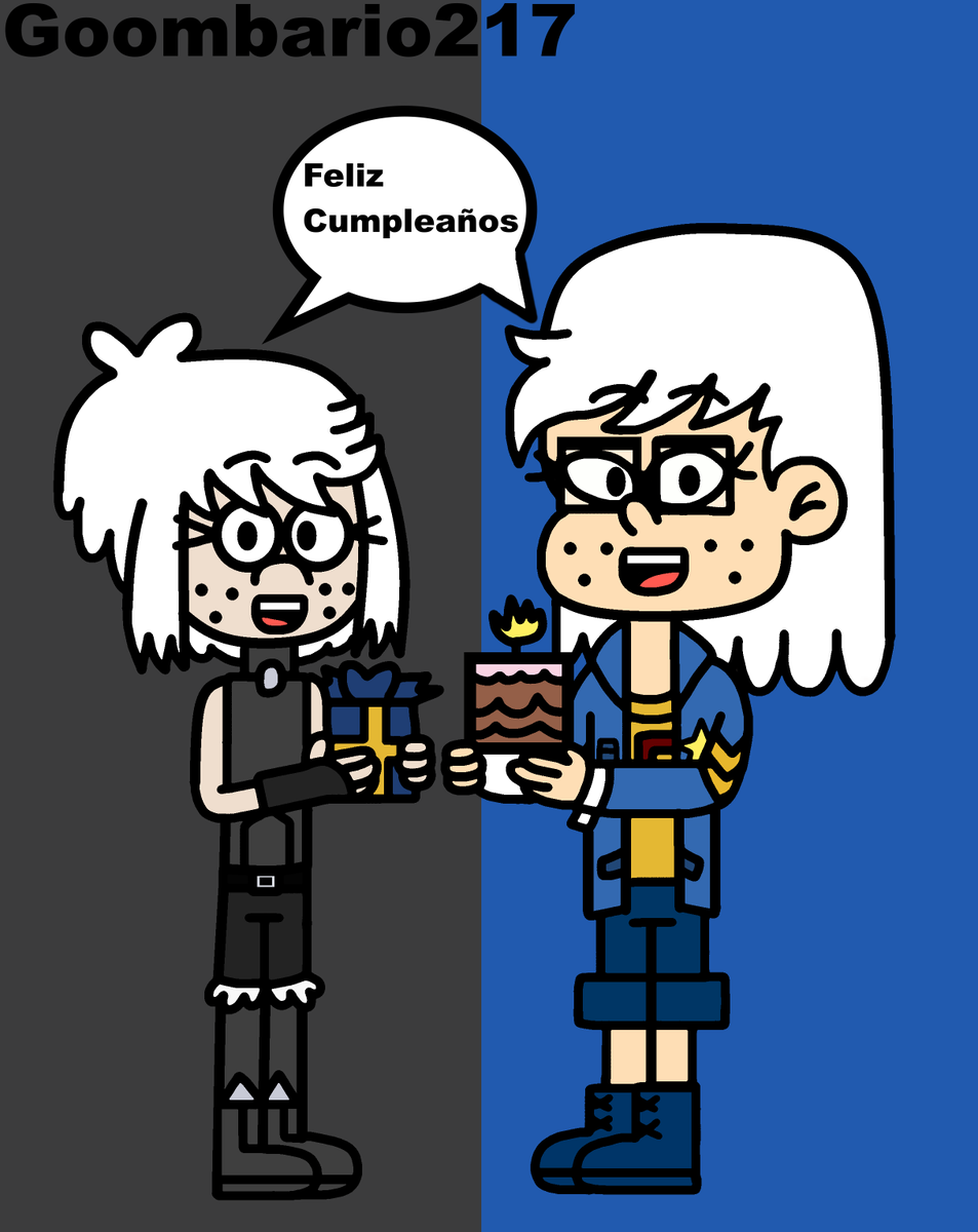 goombario217's tweet photo. Buenas noches aquí les traigo este dibujo de Susan y Luperca deseándole un feliz cumpleaños a @TatuNova99 espero les guste 😉 #TheLoudHouse #LoudHouse #TLH #TLHOC #OCs #HappyBirthday #BirthdayGift #SusanChang #LupercaLivenetti #Fanart #DigitalArt #DigitalDrawing #MyArt https://t.co/mzZf4pZ3pf