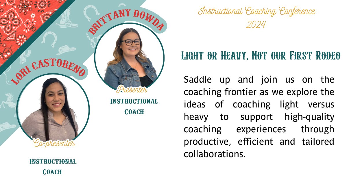 Check out who will be presenting at ICC 2024! 
🌵Brittany Dowda🌵 
🌵Lori Castoreno🌵 

Visit our website for conference info and to see a list of all presenters! events.esc13.net/icc/presenters/ #ICCTX #Educoach #instructionalcoach
