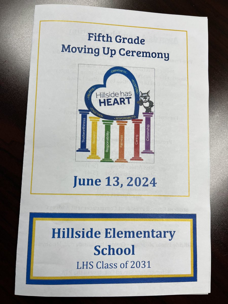 We celebrated our fifth graders at their ceremony on an emotional day. Thanks to the PTA for the luncheon and ice truck, and the magic show that students enjoyed with their buddy classes to follow. Congratulations to our fifth grade huskies!