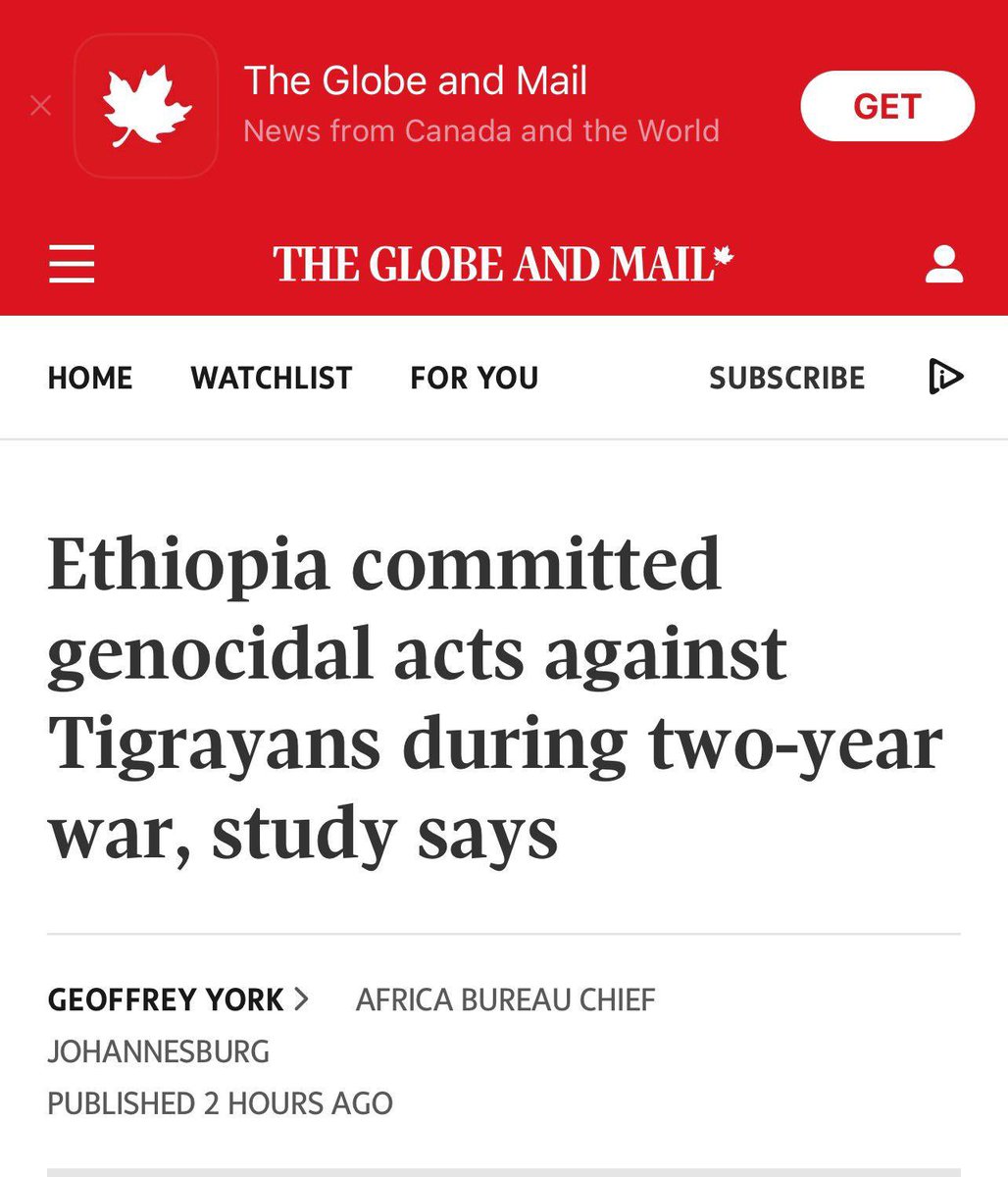 ProfMulugeta's tweet photo. I’m trying to learn if @StudyOfGenocide @PrevGenocide have looked into the #TigrayGenocide 121 pages long report by @NewlinesInst that established reasonable basis for occurrence of #TigrayGenocide &amp; named the perpetrators: Ethiopian, Eritrean &amp; Amhara forces. If not now, when?📣 https://t.co/SlfWzdKFk4
