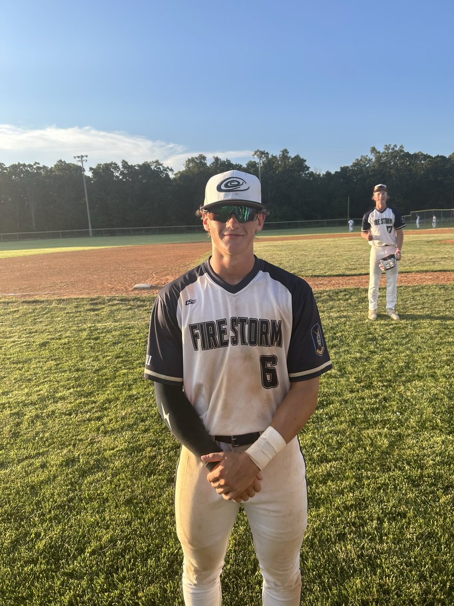 FiveToolAR's tweet photo. F: @ESHS_Baseball Storm South 13, Dallas Patriots 17U Anderson 0
PoG: @Connor_Charvat 4-4, 2 HR, 2B, 4 RBI
Pitcher: @Calebuphoff23 6 IP, 8K, 2H, 0R https://t.co/7yfmnAFVXK
