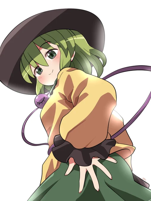 上からこいしちゃん #6月14日は無意識の日 #おは東方 