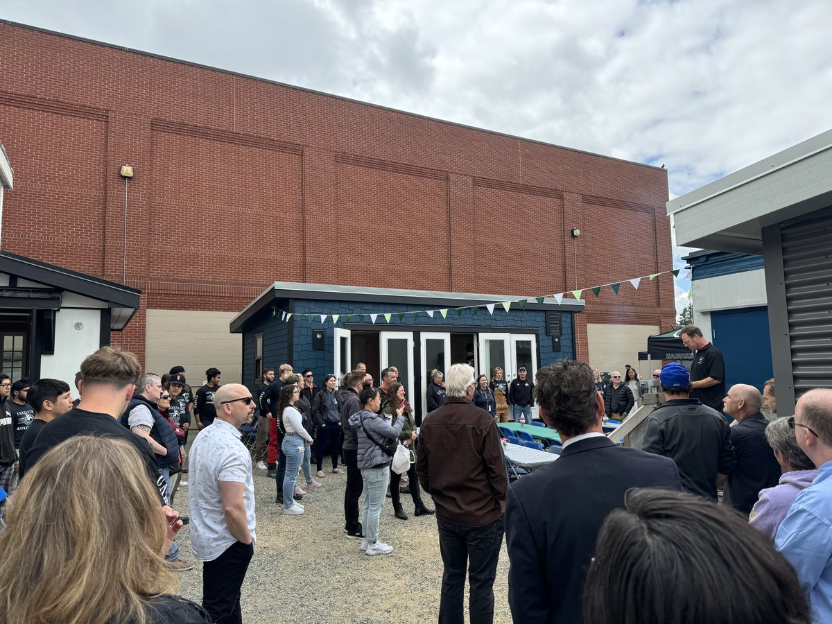 The annual carpentry BBQ to celebrate another successful year with the carpentry program at GP. 🐾💚🐾The students continue to amaze us with their skills. Thank you to teacher Owen Scharf and to our Careers department for helping run this great event &amp; program. Sabre PRIDE.