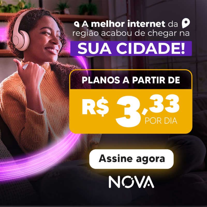 rnovatelecom's tweet photo. A melhor conexão acabou de chegar na sua região com planos a partir de R$ 3,33 por dia! 

Assista a filmes, séries, canais esportivos e tenha uma conexão rápida que não trava e não cai!

Internet rápida é com a Nova!