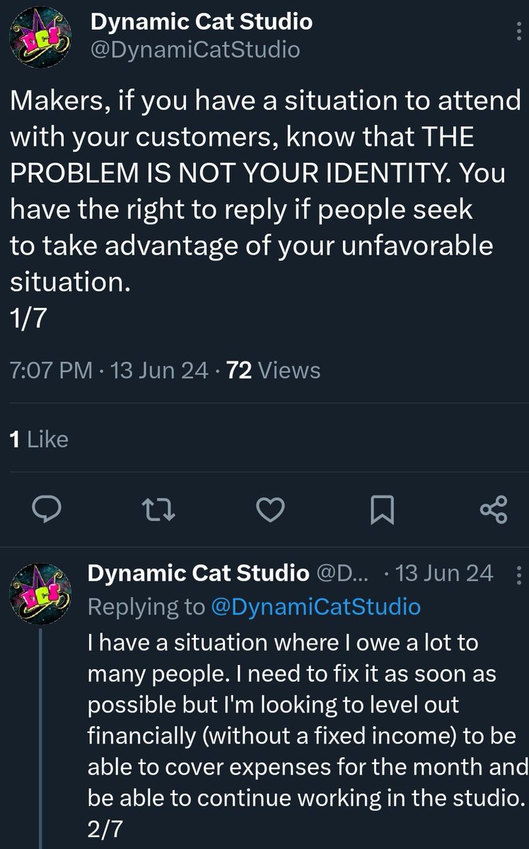 Dynamicbeware's tweet photo. Why don't you stop whining and get to work? You've done Nothing but coming up with excuses.
Everyone have other occupations, family, school, work, you are only wanting to blame other situations and people when the problem is YOU
#zhiibe #beware #fursuit #dynamicatstudio https://t.co/sv2fhwXT29