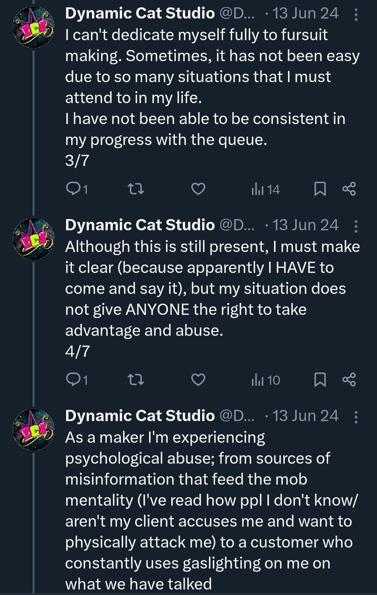 Dynamicbeware's tweet photo. Why don't you stop whining and get to work? You've done Nothing but coming up with excuses.
Everyone have other occupations, family, school, work, you are only wanting to blame other situations and people when the problem is YOU
#zhiibe #beware #fursuit #dynamicatstudio https://t.co/sv2fhwXT29