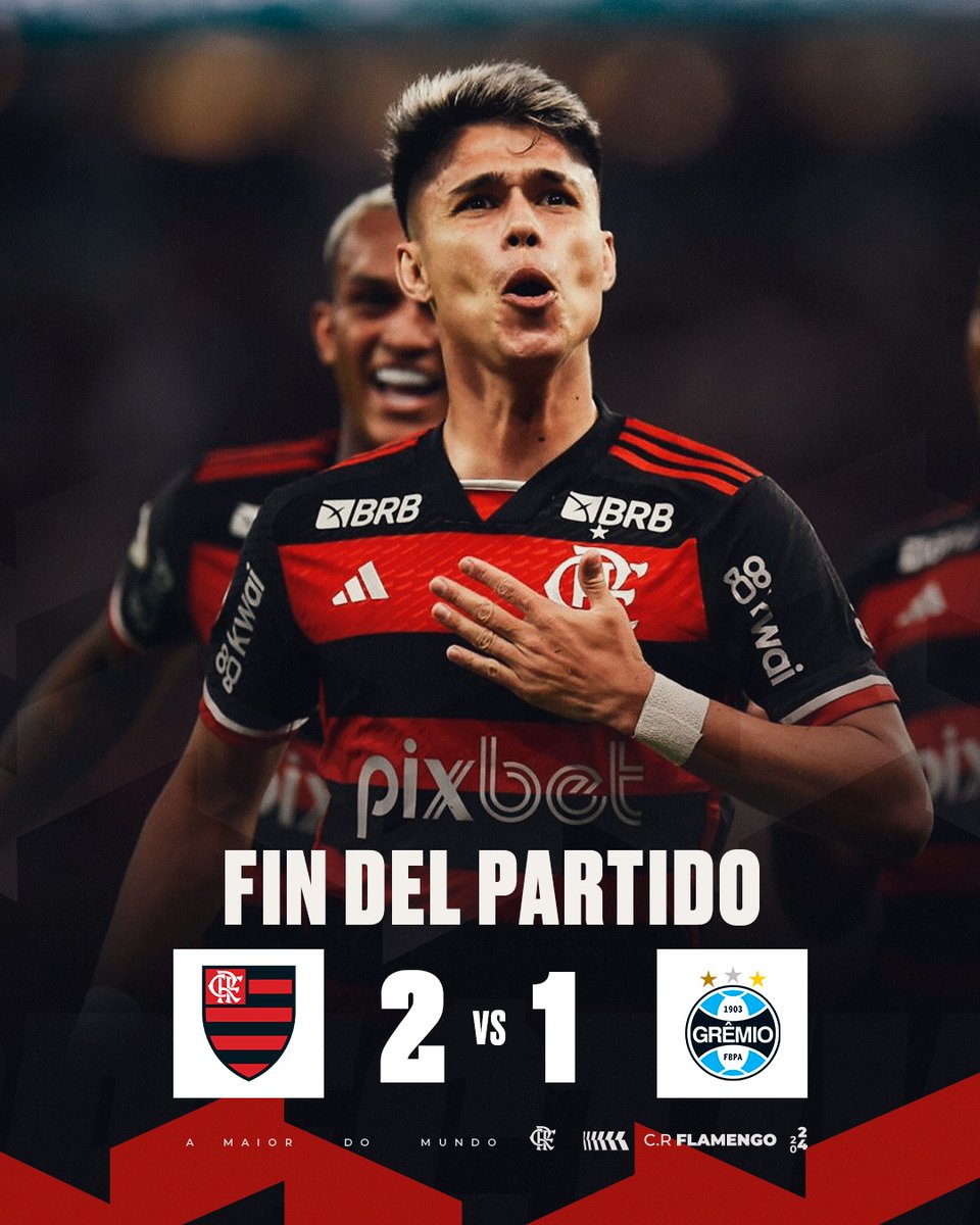 Flamengo_es's tweet photo. Final del partido en el Maracanã❤️🖤 https://t.co/pxYz1frpvi