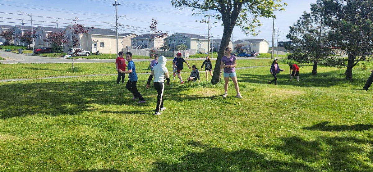 We took our novel outside for a read aloud, then followed it with some exploring and tag! Friends found some bugs, painted rocks, and a comfy spot in a tree to lounge. We love the outdoors! <a href="/StTeresasSchoo1/">St. Teresa's School</a>