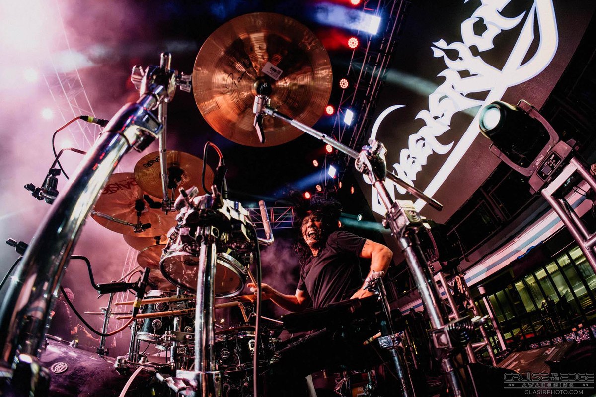 queensryche's tweet photo. Casey having a blast aboard Cruise to the Edge (photo: Lina  Glasir) #Queensryche https://t.co/hYlumxQXcR