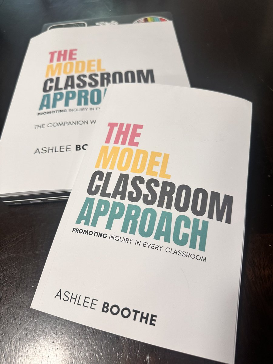 Excited to start <a href="/mrs_boothe/">Dr. Ashlee Boothe</a>’s book! If you haven’t checked out the work Ashlee Boothe is doing with with model classrooms to help new teachers grow, I highly encourage you to!