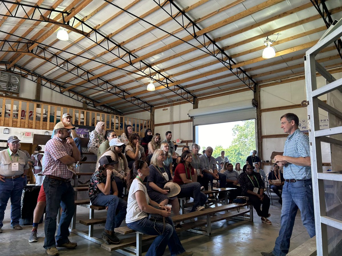 stephlam02's tweet photo. That’s a wrap at @BeefImproveFed ! 
Thanks @TroyNRowan and the BIF team for organizing the tours of leading beef and dairy operations!! 🧬 ✅ 

Thanks for hosting us University of Tennessee @CityKnoxvilleTN 🇺🇸 

#BIF2024 #beefimprovement #beefgenetics https://t.co/54Aw4IZfQP