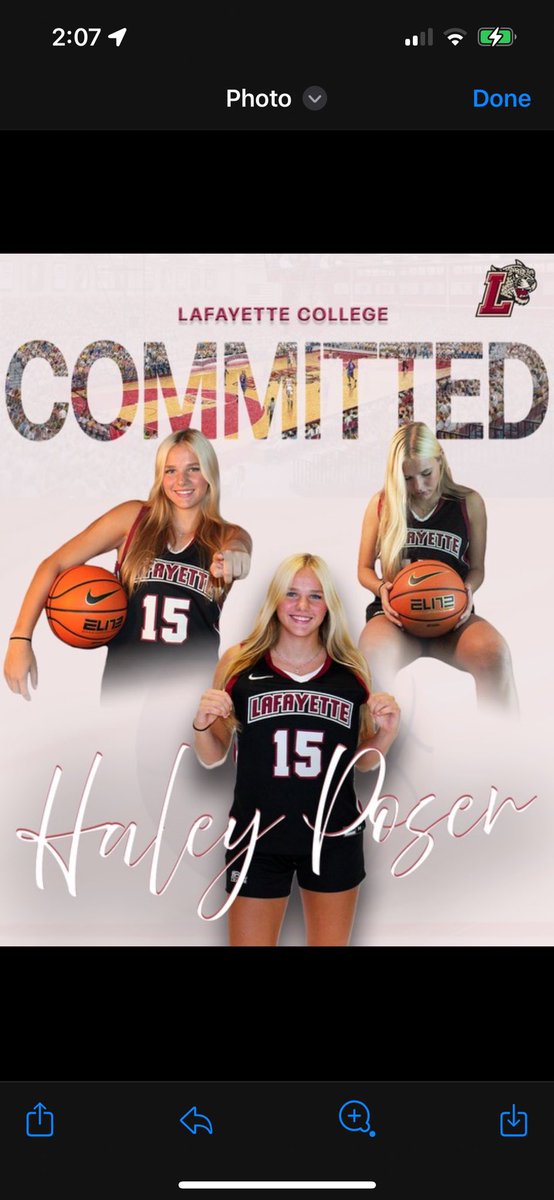Haley Poser (@haley_poser) on Twitter photo Thank you to everyone who has supported me throughout this journey. I am so excited to continue my academic and athletic career at Lafayette! Thank you Coach Kia and the rest of the coaching staff for this amazing opportunity! Lafayette 2029 ❤️🖤🤍🏀 #RollPards <a href="/LafayetteWBB/">Lafayette WBB</a> Thank you to everyone who has supported me throughout this journey. I am so excited to continue my academic and athletic career at Lafayette! Thank you Coach Kia and the rest of the coaching staff for this amazing opportunity! Lafayette 2029 ❤️🖤🤍🏀 #RollPards <a href="/LafayetteWBB/">Lafayette WBB</a>