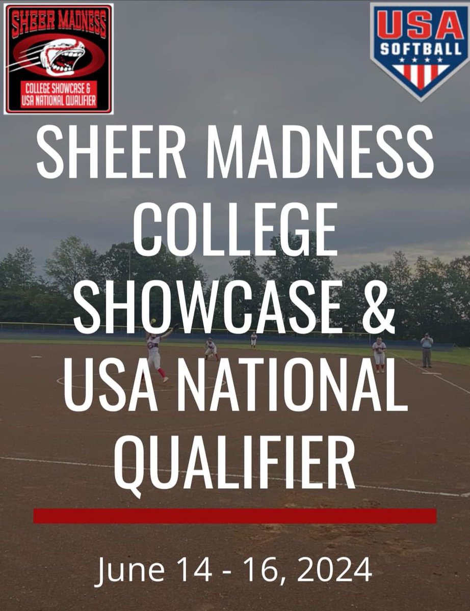 DiamondChix_16U's tweet photo. Diamond Chix - vs Central Ohio Ice '07 | 𝐓𝐨𝐮𝐫𝐧𝐚𝐦𝐞𝐧𝐭 USA SOFTBALL 𝕊𝕥𝕣𝕖𝕒𝕞 𝟚𝟘𝟚𝟜
𝐋𝐈𝐕𝐄ᴴᴰ👉📱: https://t.co/ZIIb2N1W86
🗓️ June 14,2024
⏰ 8:00 AM
📍 @ Shady Drive - Field 1
16U | Sheer Madness College Showcase
Diamond Chix 16U - Central Ohio Ice 07 https://t.co/FJ2dWQeEFF
