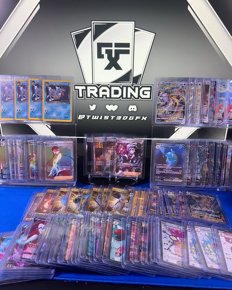 TW1ST3DGFX's tweet photo. Join me on #whatnot Friday 6/14 starting at 10am central for 🔥FIRE🔥 #pokemon Singles. Full Art, Alt Art, GX, Tag Team, Trainers and more! #pokemontcg 

https://t.co/GxfvVULGY6 https://t.co/TacSrvyqLm