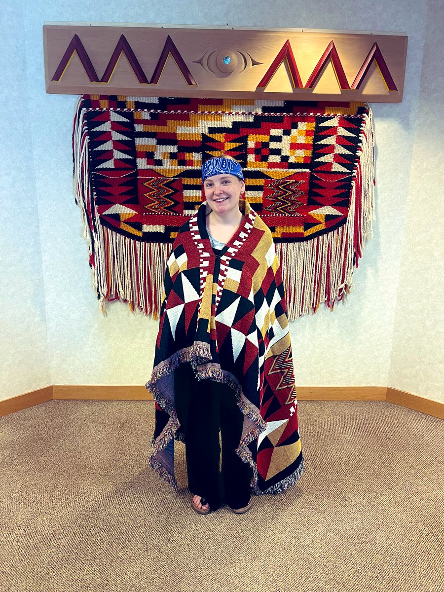 NehiyawSpirit's tweet photo. VSB Indigenous Education department blanketed today for their dedication and commitment to their work. Thank you to Musqueam Elder Shane Point, Alec Dan and his family for leading the ceremony. Thank you Helen and Pete for being witnesses. #Intergenerationalstrength #love @VSB39 https://t.co/SKuPRBETzN