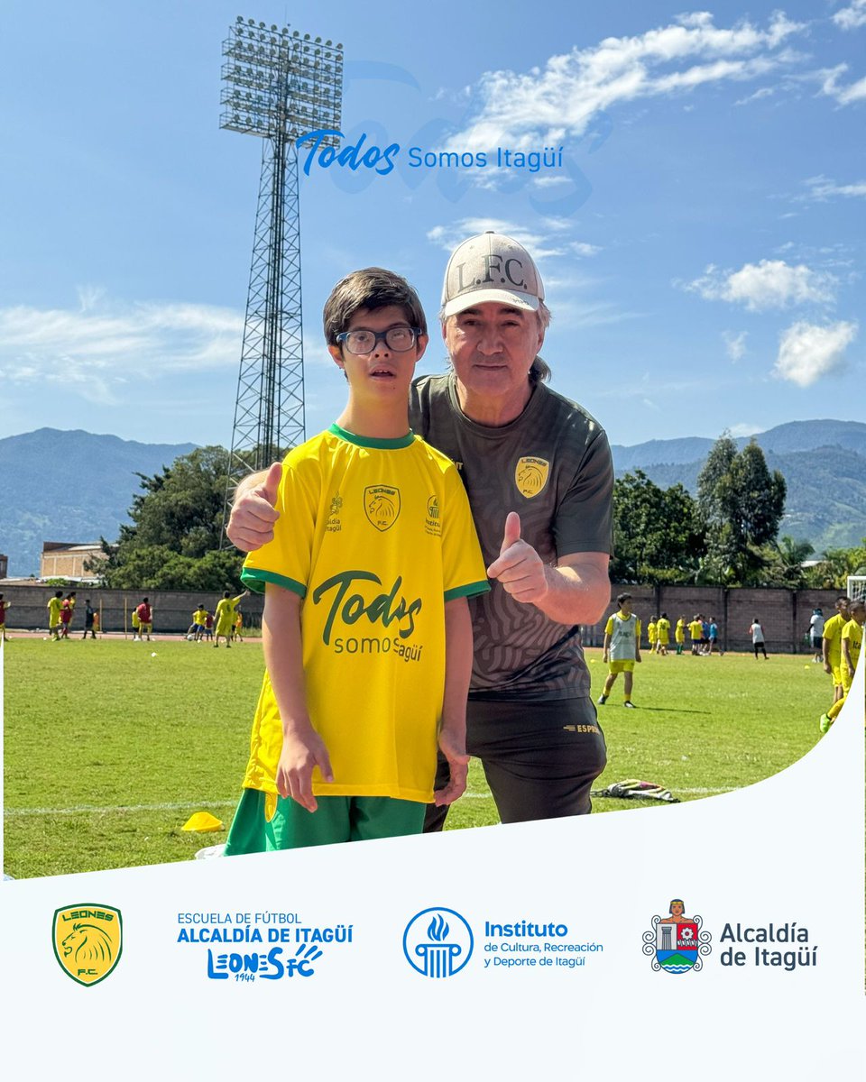 Leonesfutbolc's tweet photo. #EscuelaSociodeportivaAlcaldíadeItagüíLeonesFC
#TBT Reviviendo grandes momentos del intercambio #2 de la Escuela Sociodeportiva Alcaldía Itagüí Leones FC. ¡Recuerdos que inspiran y unen! ⚽🦁
@AlcaldiaItagui @InstitutoItagui. https://t.co/mMqM1tZiyn
