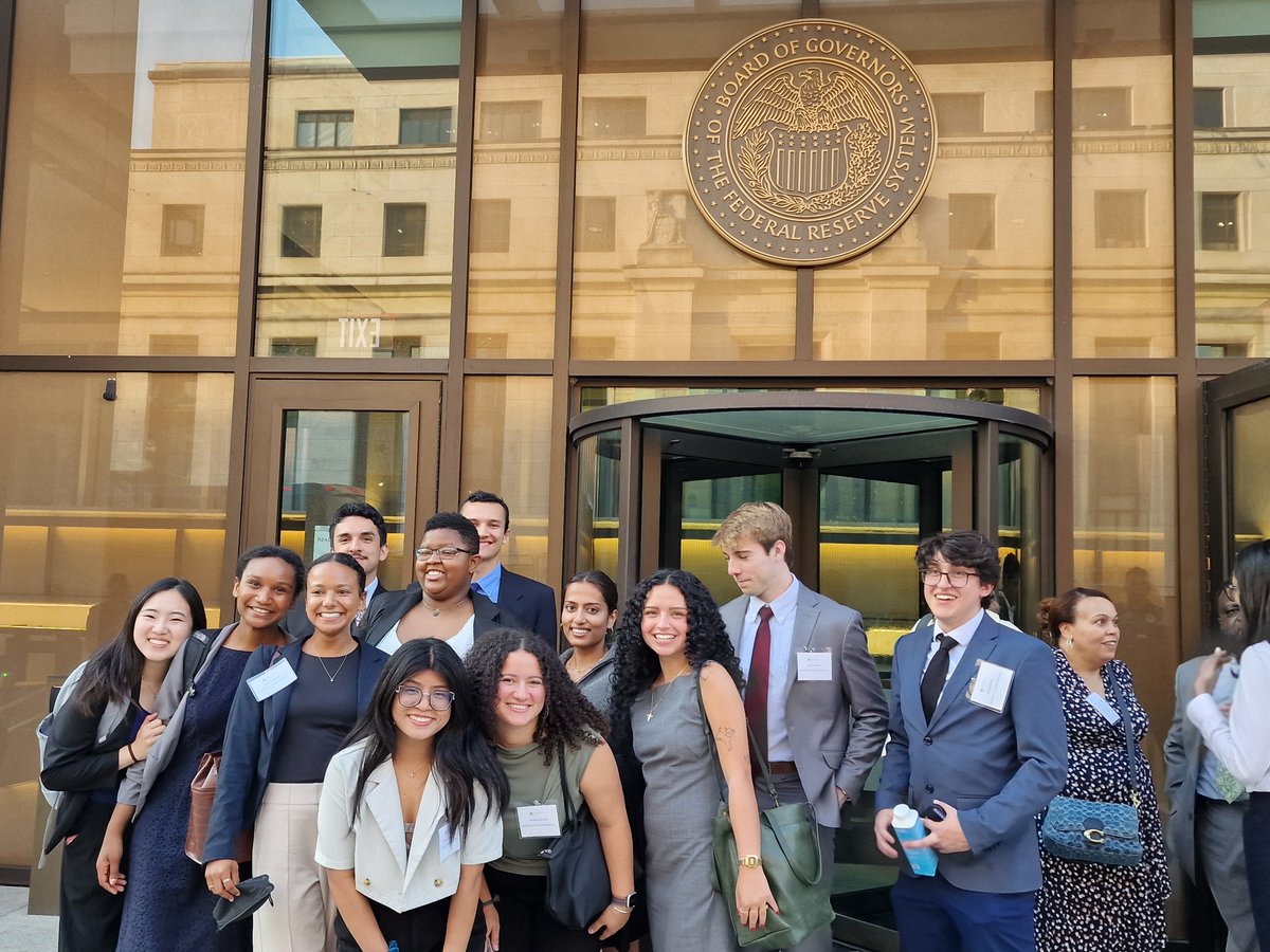 FranciscaAntman's tweet photo. Grateful to the Federal Reserve Board of Governors for hosting mentoring events, panel discussion, and Networking Reception, as we begin the 2024 @AEAMP1 Mentoring Program Summer Mentoring Pipeline Conference and celebrate 50 yrs of the AEA Summer Program! @AEACSMGEP @HowardEcon https://t.co/gsz3nJh75a