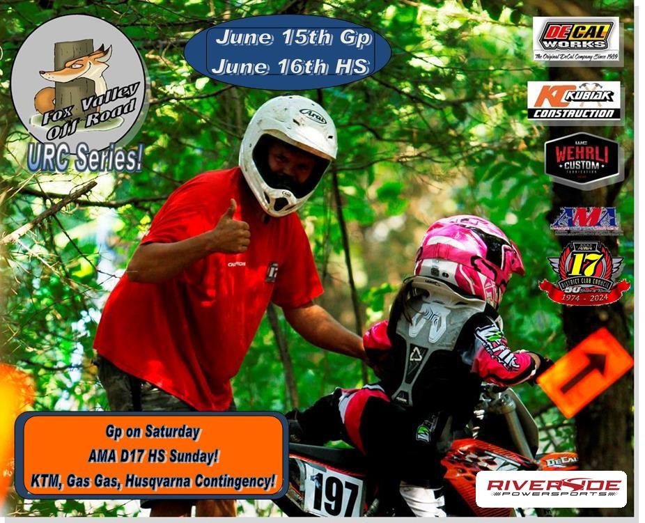 FoxValleyOffRd's tweet photo. This Weekend!  double header gp and hs! https://t.co/pDdofryBY8