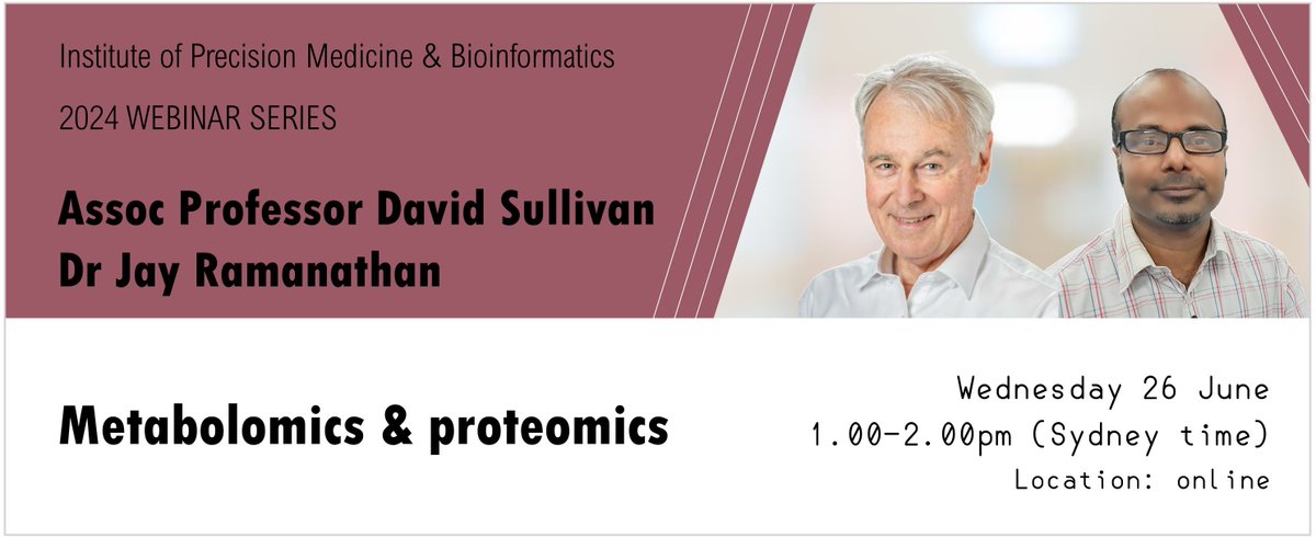 Institute of Precision Medicine & Bioinformatics tweet media