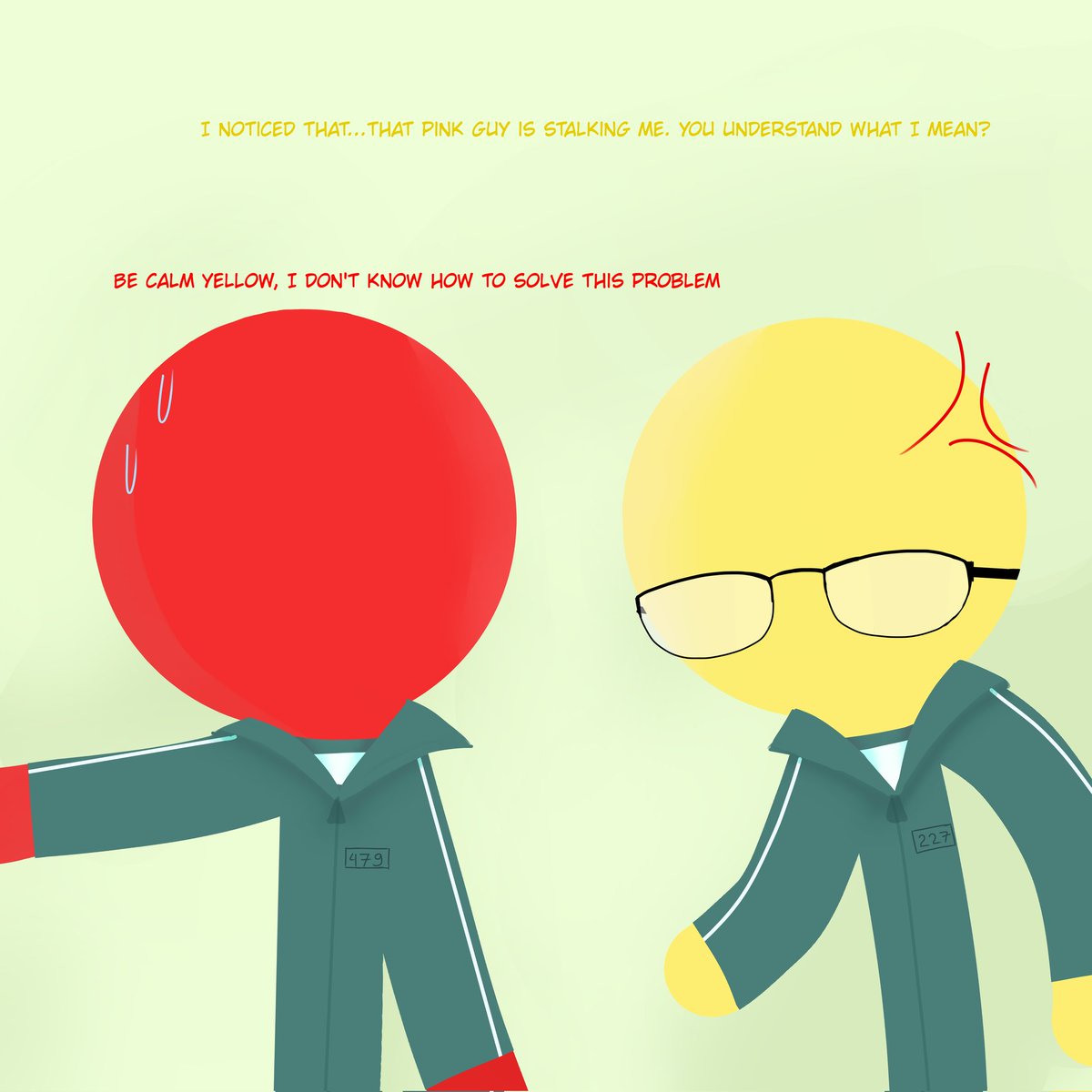 Ravoline0128's tweet photo. Dangerous guard
#art #artwork #fanart #AnimatorvsAnimation #AlanBecker #AnimationvsMinecraft #alanbeckerfanart #stickman #Blue #Yellow #BlueYellow #Bluell #alanbeckerstickman #animationvsanimator #AU #SquidGame https://t.co/Y39yaL3KV2