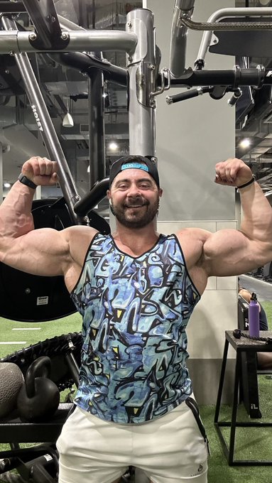 I have a dedicated arm day because my boyfriend once said my arms looked small compared to the rest of