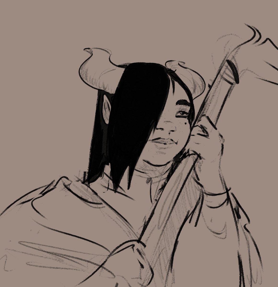 rubens_muse's tweet photo. "i'm waiting until we get a look at the character creator to design my Rook" not me i'm Stupid<3

#dragonage https://t.co/JvaNLii2ZN