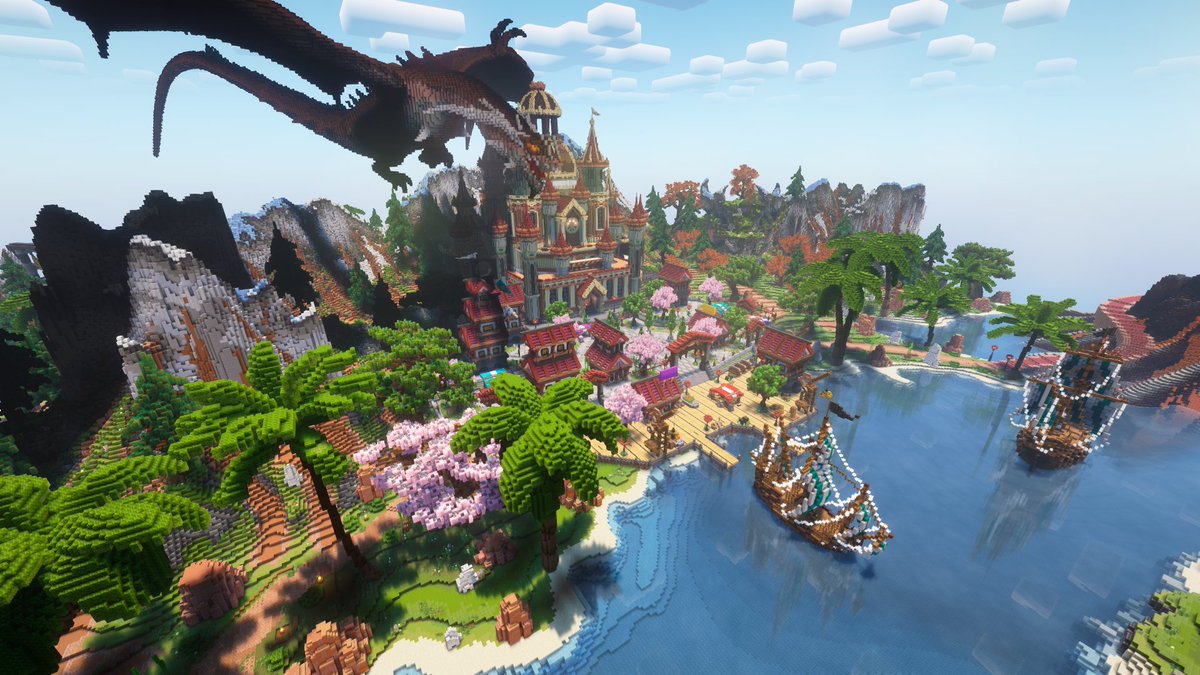 GinaBuilds's tweet photo. Some images of my most recent project, made with @whosun_mc 

#Minecraft #Minecraftbuilds #Minecraft軍事部 https://t.co/omafW5LquF