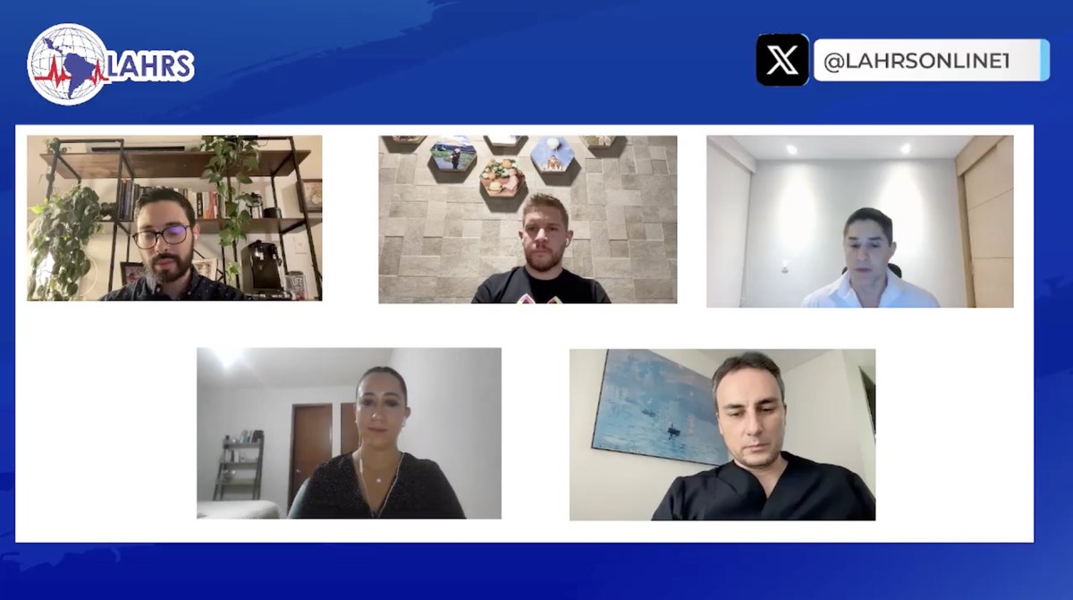#WebinarLAHRS
Ronda de discusión final
Excelentes casos clínicos basados en el análisis de los trazados electrocardiográficos #ECGfirst 
Gracias a los más de 600 asistentes
Podrán ver nuevamente el webinar en LAHRS TV