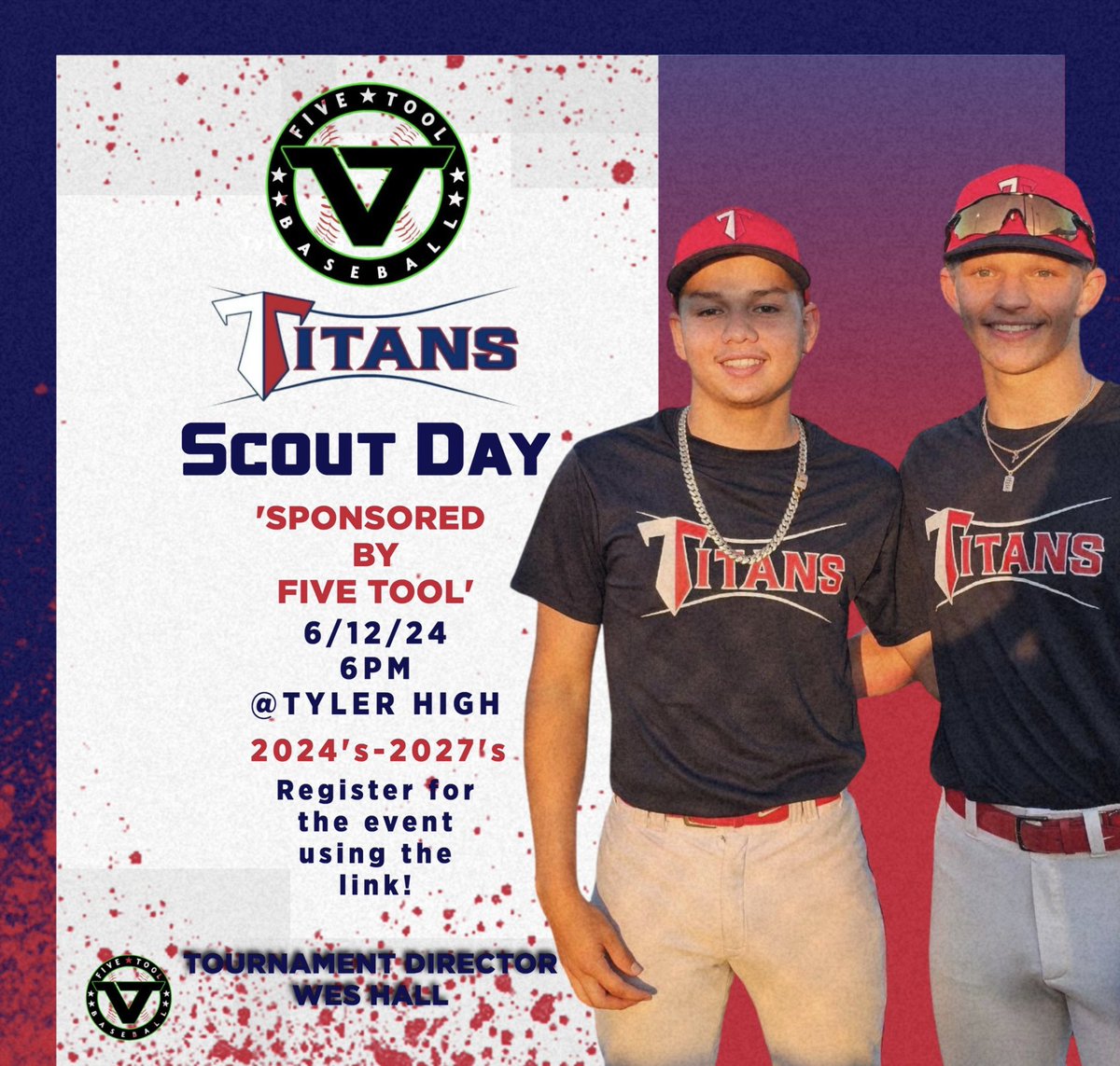 ETXTitans's tweet image. What an awesome opportunity for our players! Thank you Five Tool, it is an amazing honor to be recognized in this way and we can’t wait to see the opportunities that will come from this for our players. 

@FiveToolTexas @FiveToolETX 

#AttackMode ⚔️‼️⚾️🔥