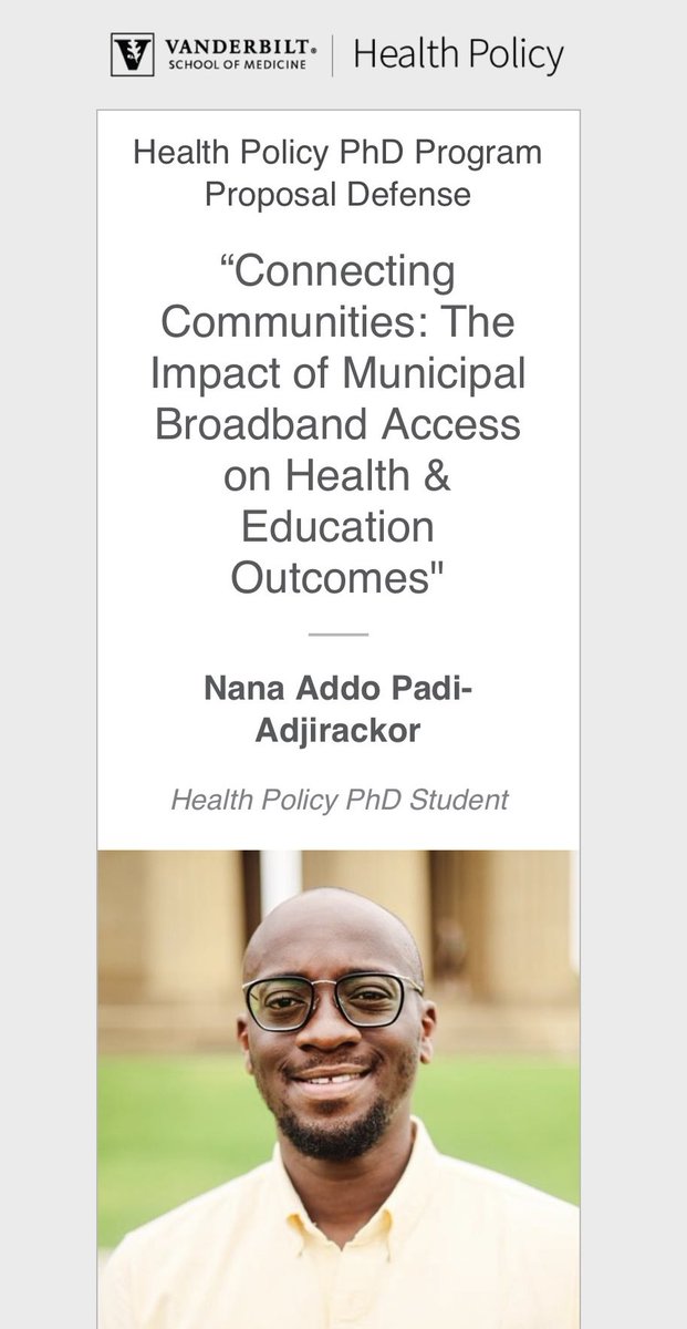 Nana Addo Padi-Adjirackor, MPH tweet media