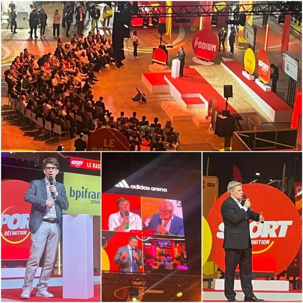 Obs_Sport_Biz's tweet photo. Le Sport Business en conquête à l'Adidas Arena
#SportDéfiniton
Marché mondial : 800 Mds$
2,7% du PIB 🇫🇷
448.000 emplois dont 115.000 au sein des 360.000 associations du secteur
2,5 M de pratiquants rien qu'en IDF
👓https://t.co/It0Ljw6ofO https://t.co/WehDq1yFkt