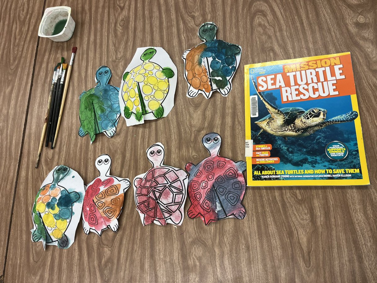 Gibson123Ms's tweet photo. Students enjoyed learning about sea turtles and creating this adorable turtle buddy! @TDSB_IonviewPS https://t.co/ifWAI6Qc3b