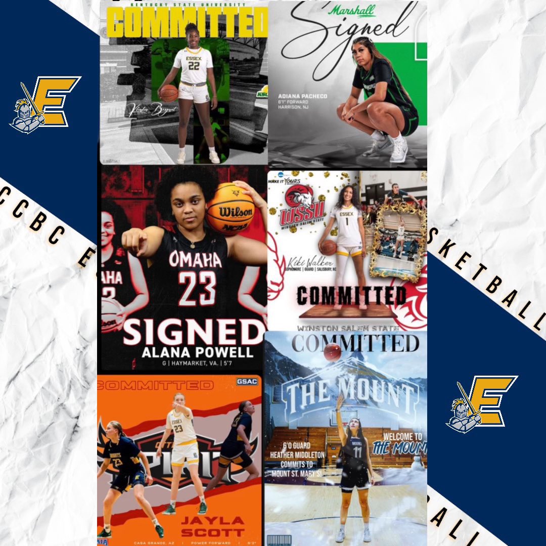 From the ⭕️.. to the next level..Congrats to our guys! El Circulo ⭕️

Khalia Bryant - Kentucky State University

Adiana Pacheco - Marshall University

Alana Powell - Omaha

Kiki Walker - Winston Salem St

Jayla Scott - Ottawa University of AZ

Heather Middleton - Mount St Mary's