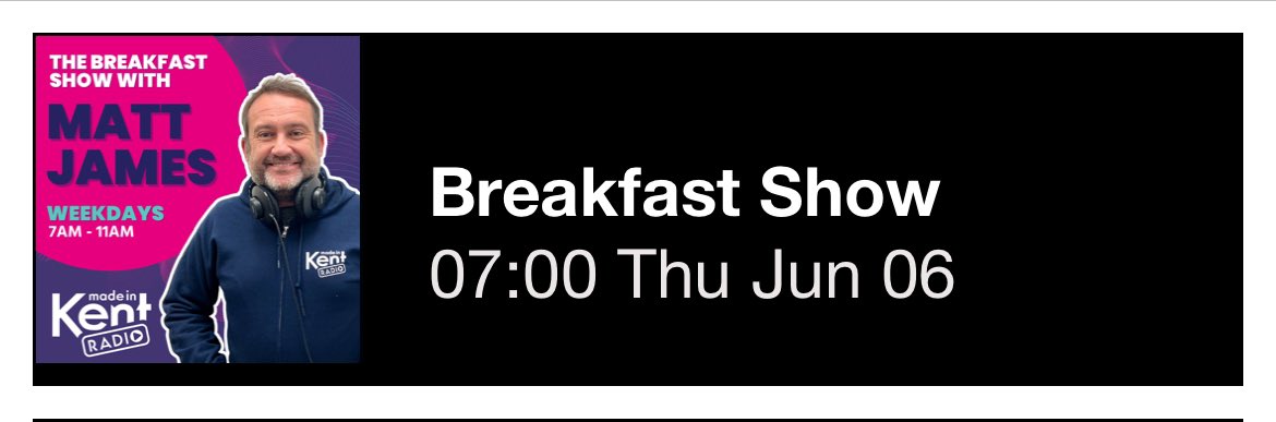 I really enjoyed my interview with Matt James from Made In Kent radio about the How To Start Your Own Business Fair I’m organising in Dover, in spite of a couple of stumbles &amp; completely forgetting how to say rosacea!! 😊😂
Tune in from 2:20:40
player.autopod.xyz/610602