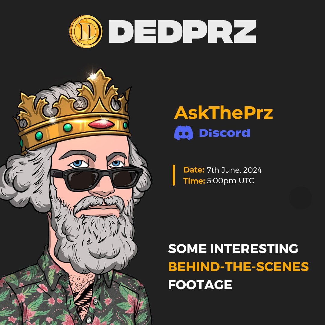 You do not want to miss this exclusive never-released footage. 👀

So, be there PRZidents. 😉