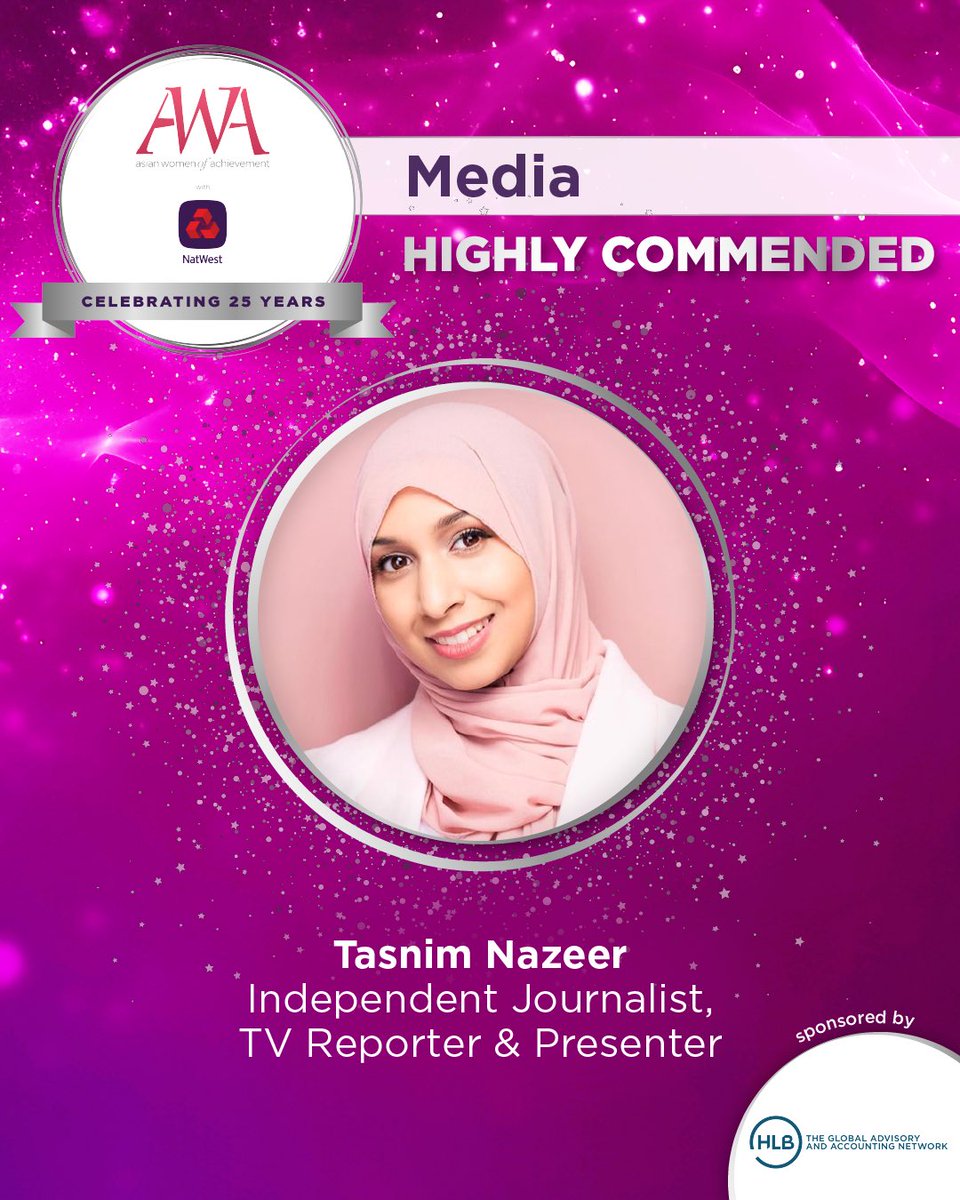 #AWA2024 Congratulations to our highly commended candidates <a href="/TasnimNazeer1/">Tasnim Nazeer</a> 🥳 <a href="/HLBI/">HLB International</a>