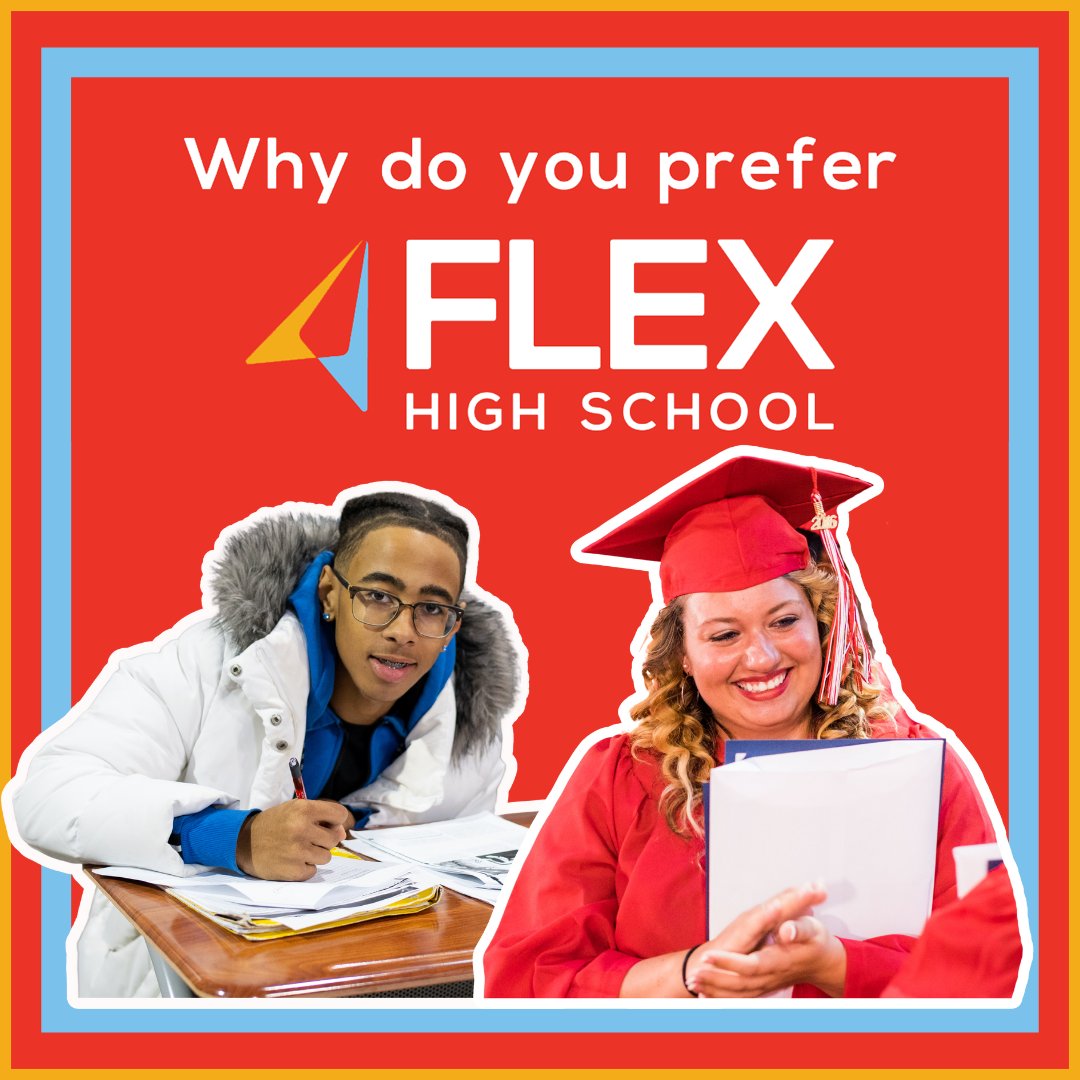 FlexMichigan's tweet photo. Current Students + Grads - we want to know why you prefer Flex High Schools! Tap the link in the reply below and let us know what you think! #Survey
.
.
.
#Michigan #Pontiac #Flint #Burton #Linkinbio #MichiganSchools #MISchools #MichiganEducation #MICharters @MICharters https://t.co/GPUkWNtHNH