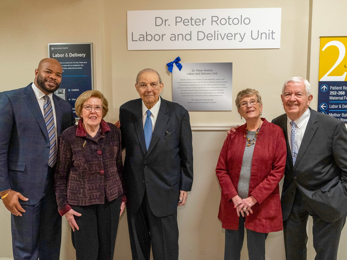 For more than 100 years, Winchester Hospital has provided exceptional, patient-centered care to new parents and babies. In recognition of this, the hospital has received a gift of $2.5 million from Cummings Foundation.
To learn more click here! bit.ly/3XvbVKP