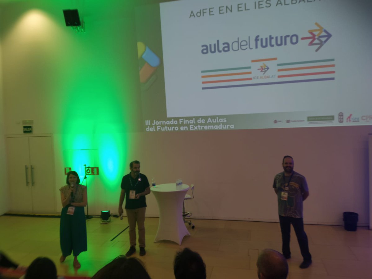 Carolina Molina Fernández (@esticomitia_c) on Twitter photo Un orgullo poder estar representando al <a href="/iesalbalat/">IES Albalat</a> en las Jornadas Finales #AdFE de Extremadura <a href="/enmarcha/">emtic</a>. Ha sido un día muy bonito, lleno de reencuentros, encuentros y reconocimiento al trabajo de la comunidad educativa. ¡Seguiremos! <a href="/kapormm/">Ramón Madrigal</a> <a href="/canchoreloj/">Ramón González</a> Un orgullo poder estar representando al <a href="/iesalbalat/">IES Albalat</a> en las Jornadas Finales #AdFE de Extremadura <a href="/enmarcha/">emtic</a>. Ha sido un día muy bonito, lleno de reencuentros, encuentros y reconocimiento al trabajo de la comunidad educativa. ¡Seguiremos! <a href="/kapormm/">Ramón Madrigal</a> <a href="/canchoreloj/">Ramón González</a>