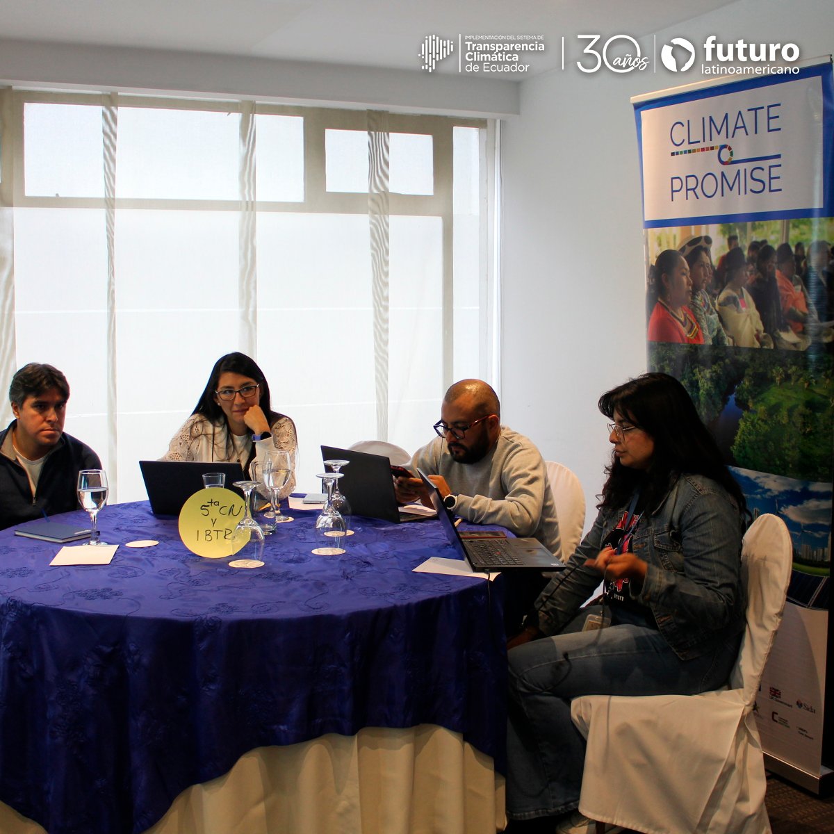 FuturoLatinoame's tweet photo. #Proyecto #CBITEC | 👉 La SCC-MAATE: 2NDC, 5TAComNacional y 1BTR, CBIT, se articulan para identificar la información de cambio climático del Ecuador necesaria para los Reportes Bienales de Transparencia sobre el seguimiento del cumplimiento de las #MIT en los BTRs
#FFLA2024 https://t.co/vv9BWqIK6j